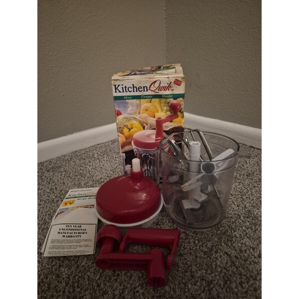 Mixer Quik As Seen On TV Mixes Chops and Blends Ultimate Mixer & Chopper